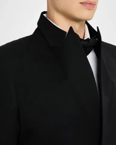Tom Ford Men's Wool Grain de Poudre Evening Jacket | Thumbnail 6 Tom Ford Men's Wool Grain de Poudre Evening Jacket | Thumbnail 6