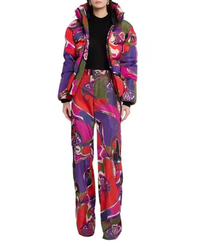 PUCCI Orchidee Print Puffer Jacket | Thumbnail 1 PUCCI Orchidee Print Puffer Jacket | Thumbnail 1