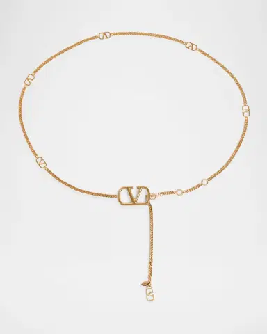 Valentino Garavani VLogo Signature Chain Belt | Thumbnail 2