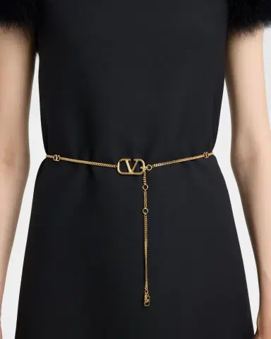 Valentino Garavani VLogo Signature Chain Belt | Thumbnail 1