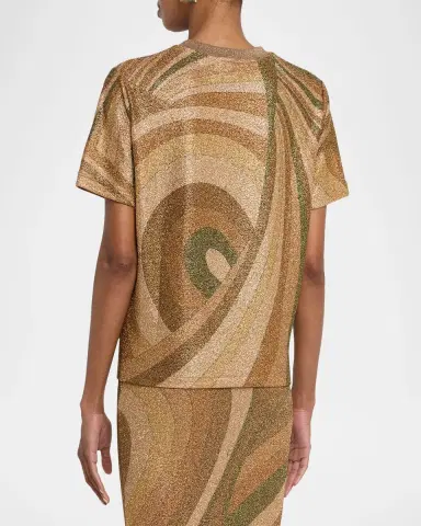Pucci Marmo Print Jersey T-Shirt | Thumbnail 2