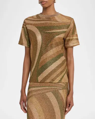 Pucci Marmo Print Jersey T-Shirt | Thumbnail 3