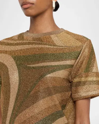Pucci Marmo Print Jersey T-Shirt | Thumbnail 4