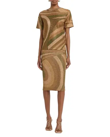 Pucci Marmo Print Jersey T-Shirt | Thumbnail 1