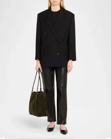 Victoria Beckham Victoria Mini Leather Tote Bag | Thumbnail 5 Victoria Beckham Victoria Mini Leather Tote Bag | Thumbnail 5