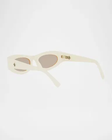 Fendi FF Diamonds 51mm Oval Sunglasses | Thumbnail 2