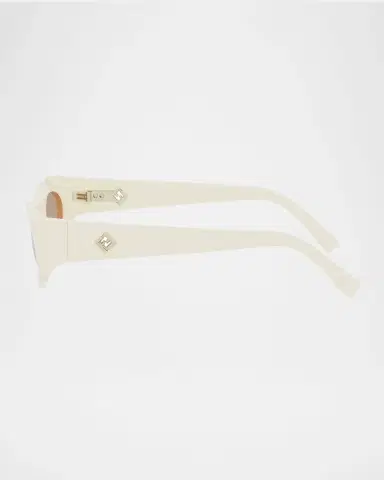 Fendi FF Diamonds 51mm Oval Sunglasses | Thumbnail 4