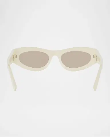 Fendi FF Diamonds 51mm Oval Sunglasses | Thumbnail 5