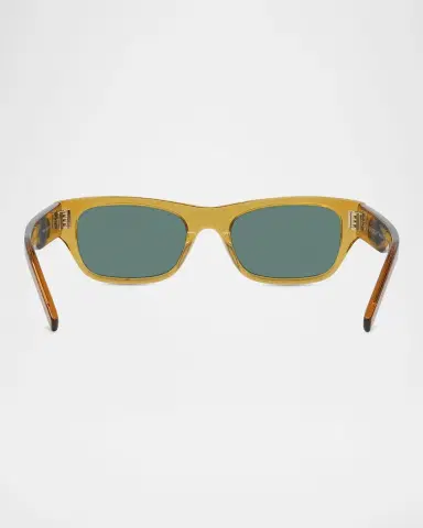 Givenchy Men's GV One Acetate Rectangle Sunglasses | Thumbnail 4 Givenchy Men's GV One Acetate Rectangle Sunglasses | Thumbnail 4