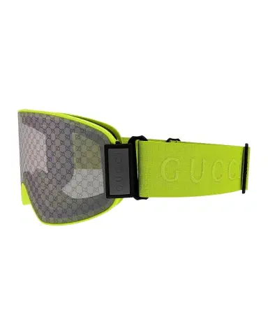 Gucci Men's Ski Mask 99mm Logo-Detail Acetate Goggles | Thumbnail 1