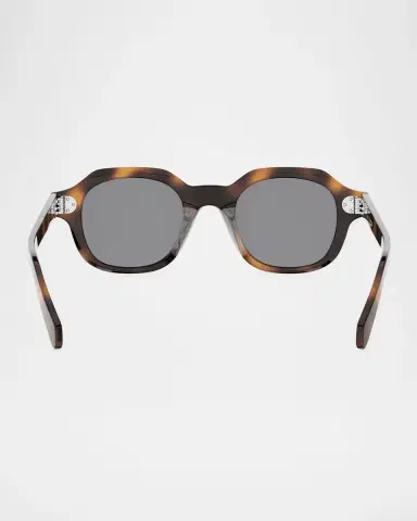 Celine Men's 3 Dots Acetate Square Sunglasses | Thumbnail 4 Celine Men's 3 Dots Acetate Square Sunglasses | Thumbnail 4