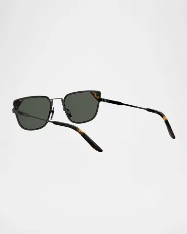 Fendi Signature Square Metal Sunglasses | Thumbnail 2 Fendi Signature Square Metal Sunglasses | Thumbnail 2