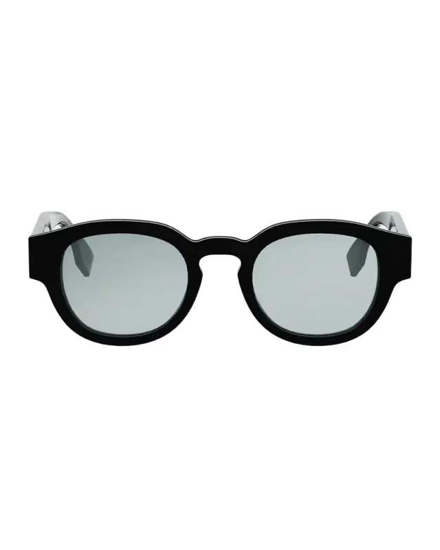 Men 's Signature Acetate Round Sunglasses
