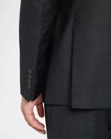 Emporio Armani Men's G Line Virgin Wool Micro-Box Suit | Thumbnail 8 Emporio Armani Men's G Line Virgin Wool Micro-Box Suit | Thumbnail 8