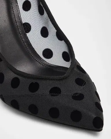 Isabel Marant Pristy Polka-Dot Mesh Pumps | Thumbnail 4 Isabel Marant Pristy Polka-Dot Mesh Pumps | Thumbnail 4