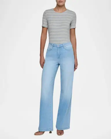 L'Agence Scottie High-Rise Wide-Leg Jeans | Thumbnail 2 L'Agence Scottie High-Rise Wide-Leg Jeans | Thumbnail 2