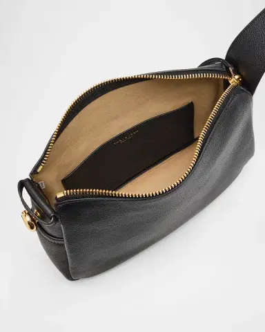 Tory Burch Romy Pebbled Leather Shoulder Bag | Thumbnail 3