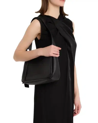 Tory Burch Romy Pebbled Leather Shoulder Bag | Thumbnail 1