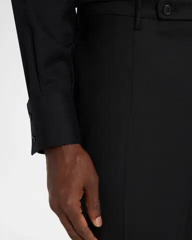 Incotex Men's Super 120s Wool Dress Pants | Thumbnail 4