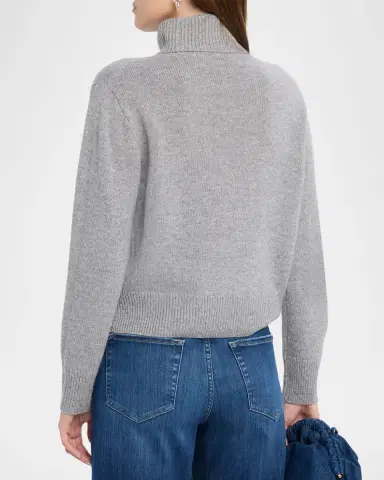 FRAME Cashmere Turtleneck Sweater | Thumbnail 2 FRAME Cashmere Turtleneck Sweater | Thumbnail 2
