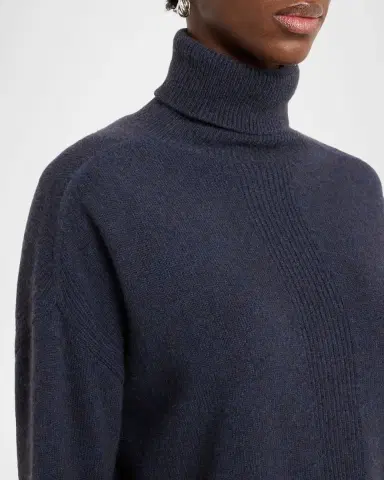 Emporio Armani Turtleneck Wool-Yak Sweater | Thumbnail 4 Emporio Armani Turtleneck Wool-Yak Sweater | Thumbnail 4