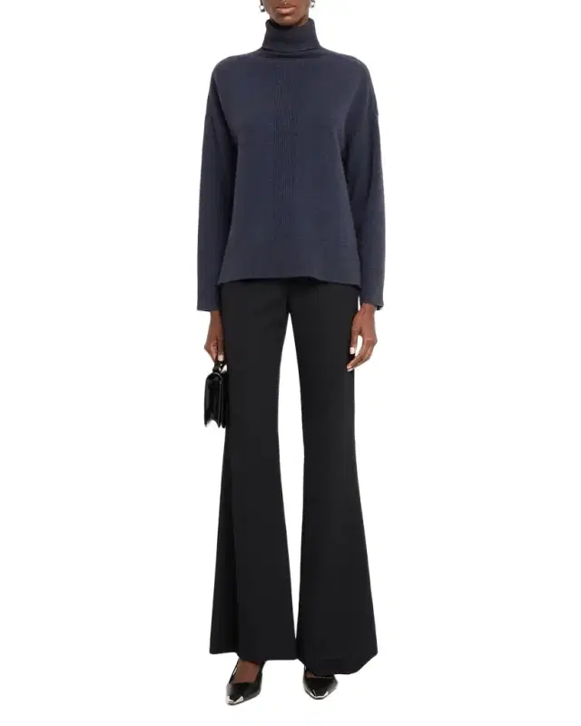 Turtleneck Wool-Yak Sweater