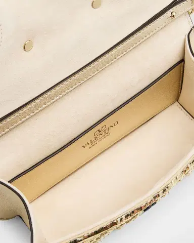 Valentino Garavani Loco Small Mirror Embellished Shoulder Bag | Thumbnail 3 Valentino Garavani Loco Small Mirror Embellished Shoulder Bag | Thumbnail 3
