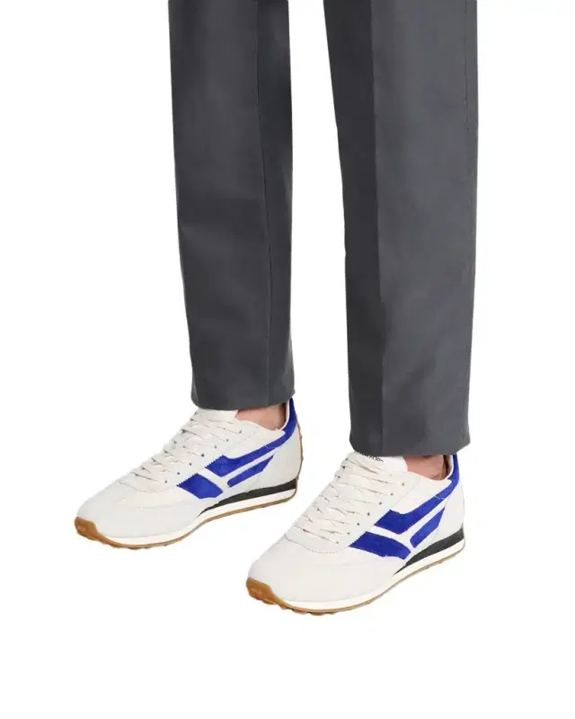 Men 's Mick Leather and Suede Low-Top Sneakers