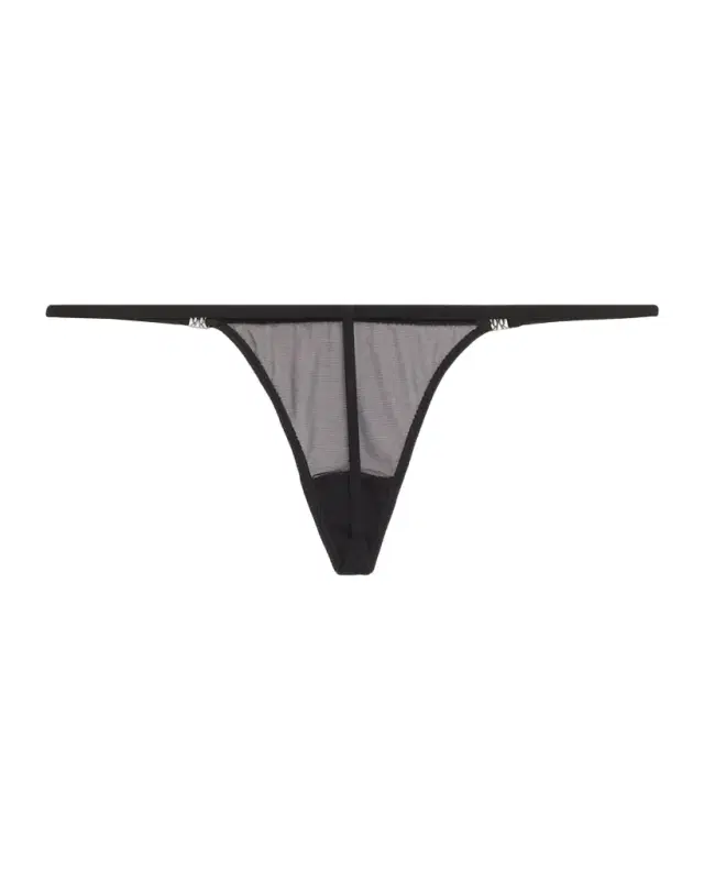 Brienne Sheer Mesh G-String
