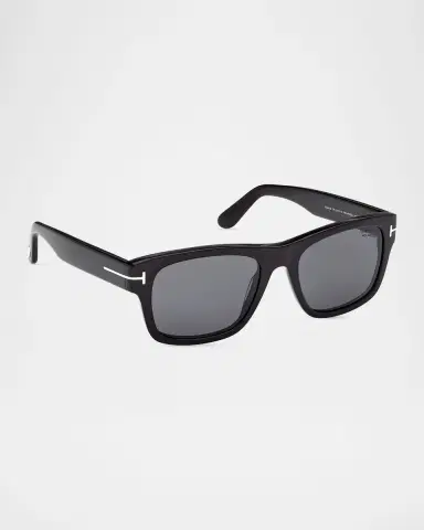 Tom Ford Smith 55mm Rectangular Sunglasses | Thumbnail 2