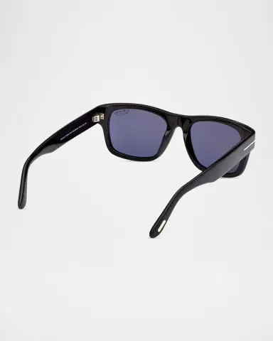 Tom Ford Smith 55mm Rectangular Sunglasses | Thumbnail 4