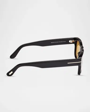 Tom Ford Smith 55mm Rectangular Sunglasses | Thumbnail 3