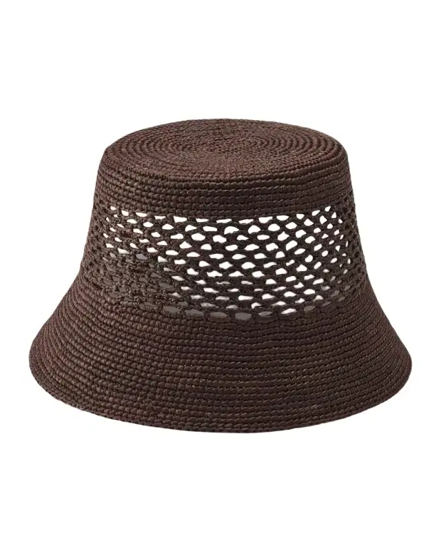 Hana Raffia Bucket Hat