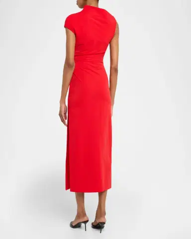 Wynn Hamlyn Rita Asymmetric Maxi Dress | Thumbnail 2 Wynn Hamlyn Rita Asymmetric Maxi Dress | Thumbnail 2