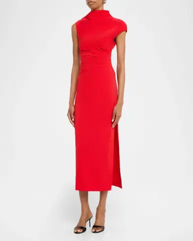 Wynn Hamlyn Rita Asymmetric Maxi Dress | Thumbnail 3 Wynn Hamlyn Rita Asymmetric Maxi Dress | Thumbnail 3