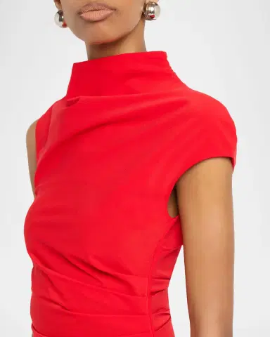 Wynn Hamlyn Rita Asymmetric Maxi Dress | Thumbnail 4 Wynn Hamlyn Rita Asymmetric Maxi Dress | Thumbnail 4