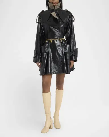 Chloe Janis Leather Knee-High Boots | Thumbnail 3 Chloe Janis Leather Knee-High Boots | Thumbnail 3