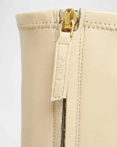 Chloe Janis Leather Knee-High Boots | Thumbnail 5 Chloe Janis Leather Knee-High Boots | Thumbnail 5
