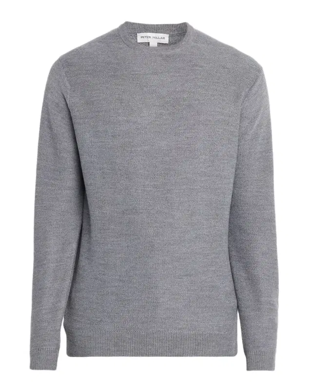 Men 's Autumn Crest Honeycomb Crewneck Sweater
