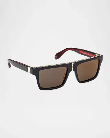 Christian Louboutin Roller 56mm Rectangular Sunglasses | Thumbnail 2 Christian Louboutin Roller 56mm Rectangular Sunglasses | Thumbnail 2