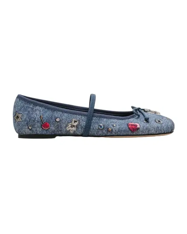 The Trinket Charm Sabrina Ballerina Flats