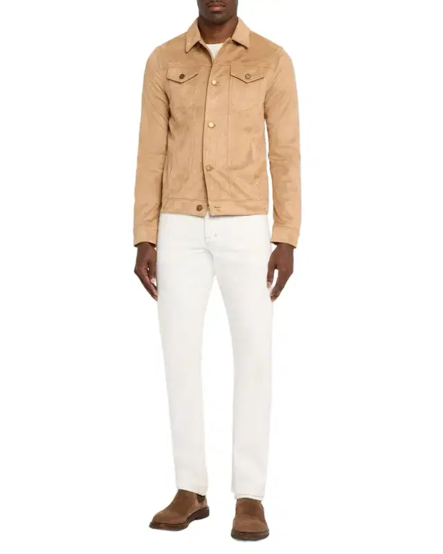 Men 's Dean Faux Suede Shirt Jacket