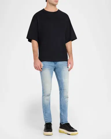 RTA Men 's Distressed Skinny Jeans | Thumbnail 2