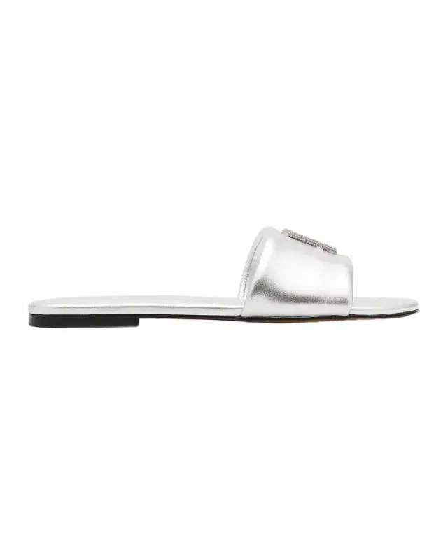 The Pave J Marc Snapshot Slide Sandals