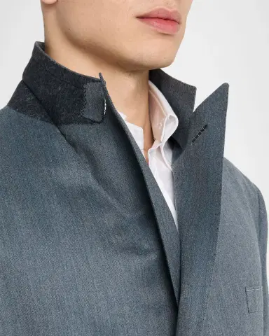 Brioni Men's Wool Plume Double-Breasted Suit | Thumbnail 7