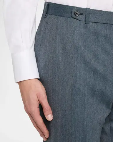 Brioni Men's Wool Plume Double-Breasted Suit | Thumbnail 9