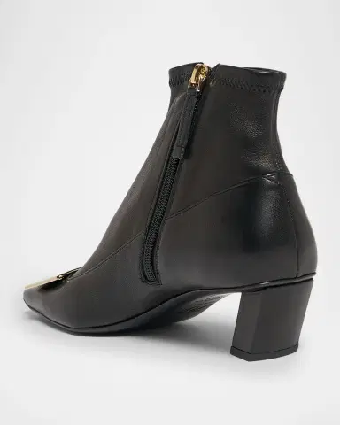 Roger Vivier Belle Vivier Buckle Leather Ankle Boots | Thumbnail 2