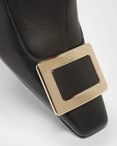 Roger Vivier Belle Vivier Buckle Leather Ankle Boots | Thumbnail 3