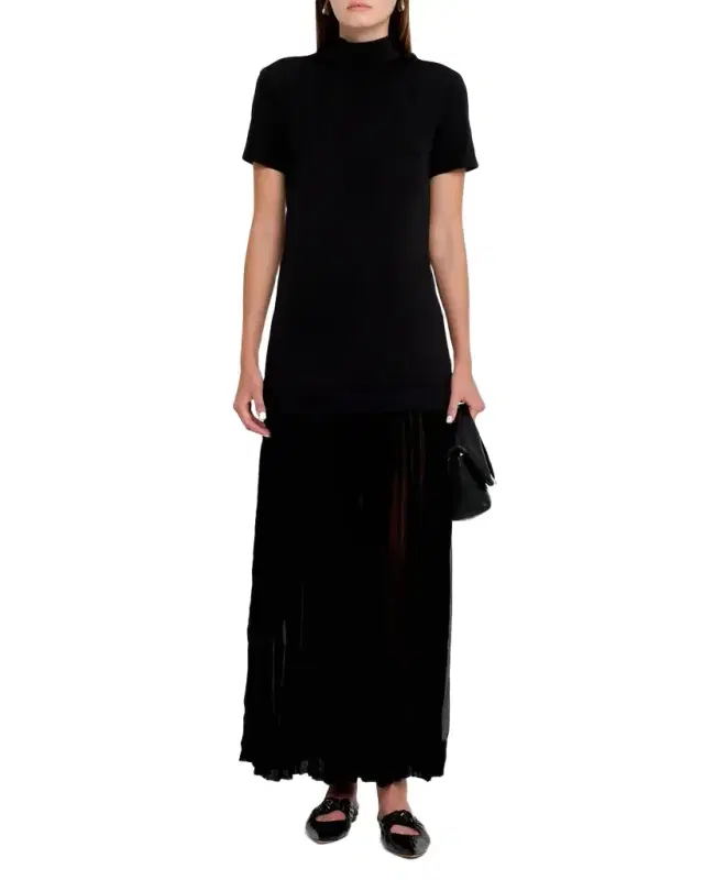 Pia Tie-Neck Maxi Dress