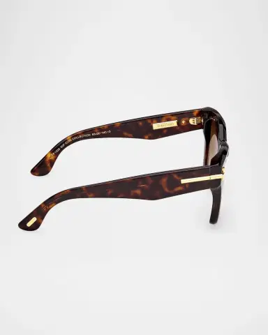 Tom Ford Icon 53mm Acetate Butterfly Sunglasses | Thumbnail 3